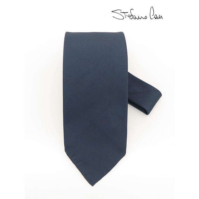 ステファノ カウ Stefano Cau ネクタイ/シルク/スフォデラート イタリア製 ネイビー stc482007 | STEFANO CAU