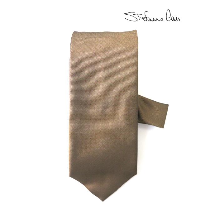 ステファノ カウ Stefano Cau ネクタイ/シルク イタリア製 ブラウン ste052402 | STEFANO CAU