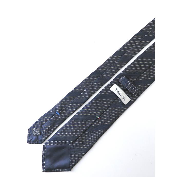 ステファノ カウ Stefano Cau ネクタイ/シルク イタリア製 ネイビー ste052403 | STEFANO CAU | 02