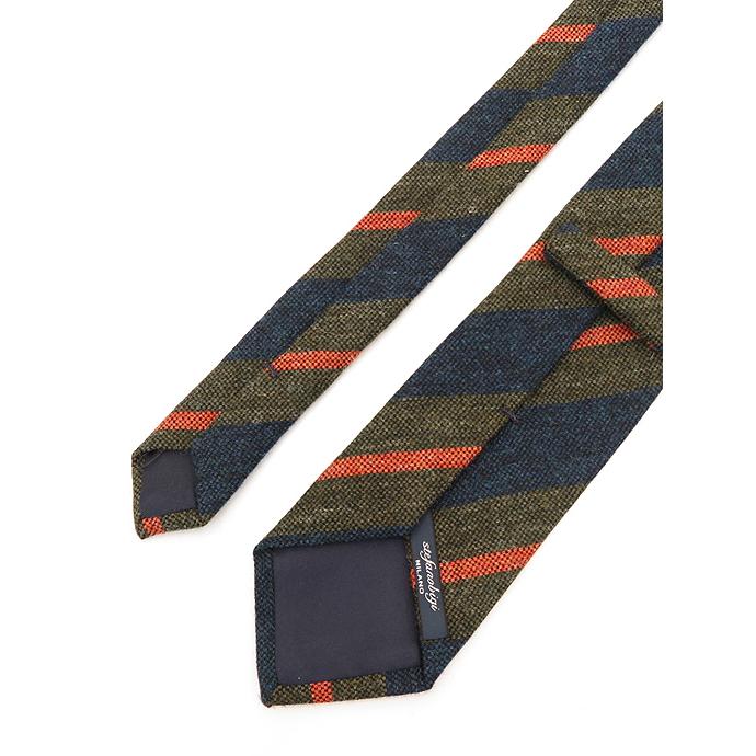 stefanobigi  ステファノビジ ネクタイ/ウール イタリア製 グリーン/ネイビー ste482002 | STEFANO BIGI | 02