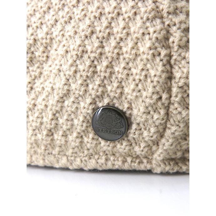 ステットソン STETSON ジャガードニットハンチング ベージュ ste502404 | STETSON | 04