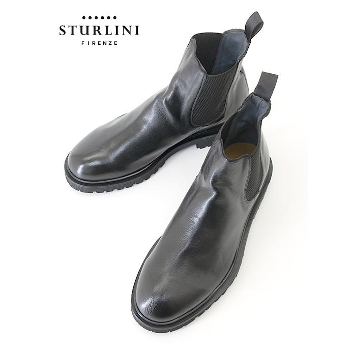ストゥルリーニ STURLINI 軽量サイドゴアブーツ/ガーメントダイ 