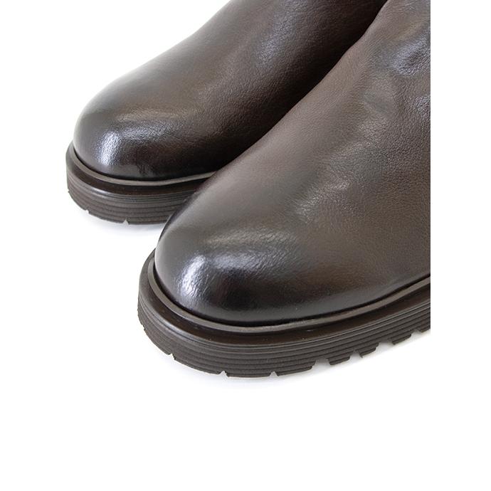 ストゥルリーニ STURLINI 軽量サイドゴアブーツ/ガーメントダイ イタリア製 ダークブラウン stu481802 | ブランド登録なし | 04