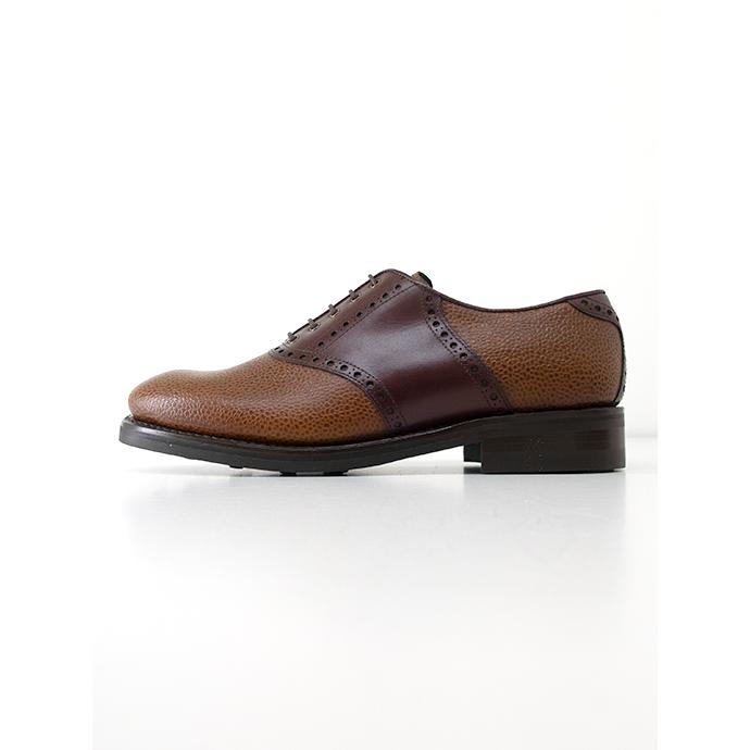 ツールズ アンド コンストラクション Tools And Construction サドルシューズ/グレインレザー×スムースレザー/GEORGE ブラウン tac462003 | ブランド登録なし | 02