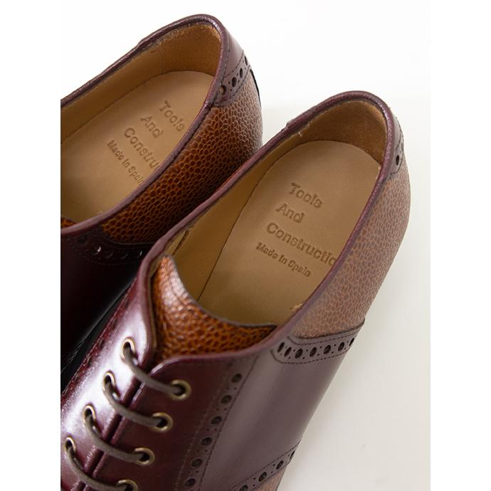 ツールズ アンド コンストラクション Tools And Construction サドルシューズ/グレインレザー×スムースレザー/GEORGE ブラウン tac462003 | ブランド登録なし | 05