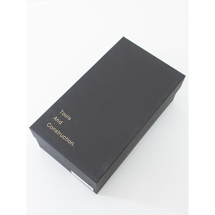 TOOLS AND CONSTRUCTION Uチップシューズ ブラック 40 TOOLS AND CONSTRUCTION Uチップシューズ ブラック 40