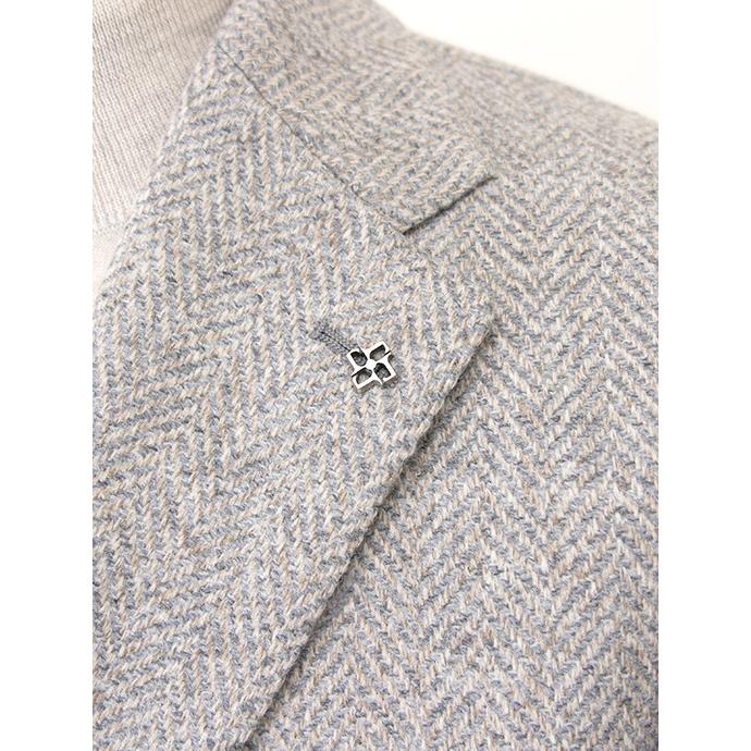 【20％OFF】タリアトーレ TAGLIATORE シングル2Bジャケット/メランジヘリンボーンウールナイロン/MONTECARLO イタリア製 グレージュ tag501802 | TAGLIATORE | 03