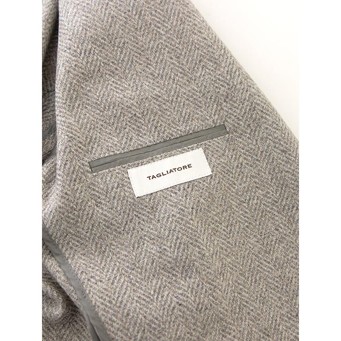 【20％OFF】タリアトーレ TAGLIATORE シングル2Bジャケット/メランジヘリンボーンウールナイロン/MONTECARLO イタリア製 グレージュ tag501802 | TAGLIATORE | 06