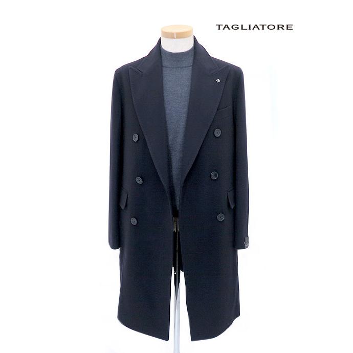 タリアトーレ TAGLIATORE チェスターコート ネイビー tag521602 | 