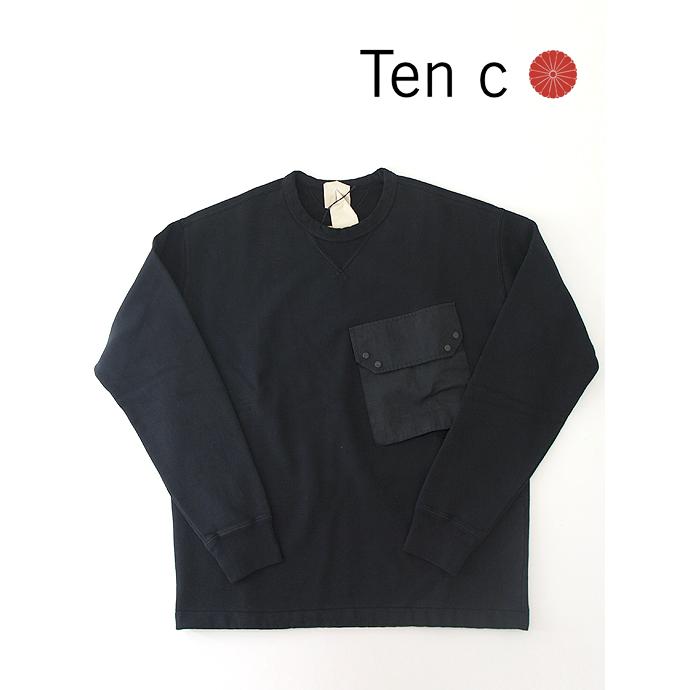 Ten-C（テンシー） Ten-c/テンシー/クルーネックスウェット/ROUND NECK