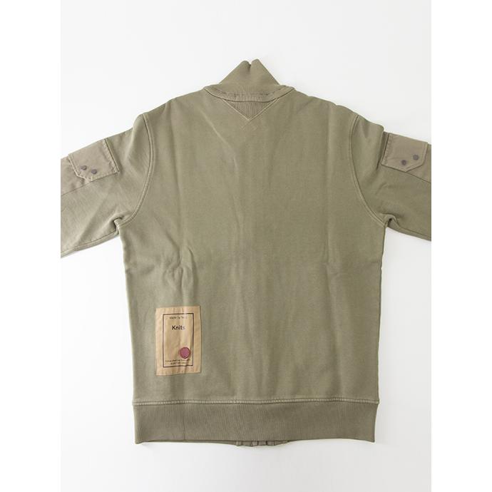 Ten-c/テンシー ジップアップスウェット/Combo Tech Zipup Sweatshirt アッシュグレイ ten462004 | Ten-C | 01