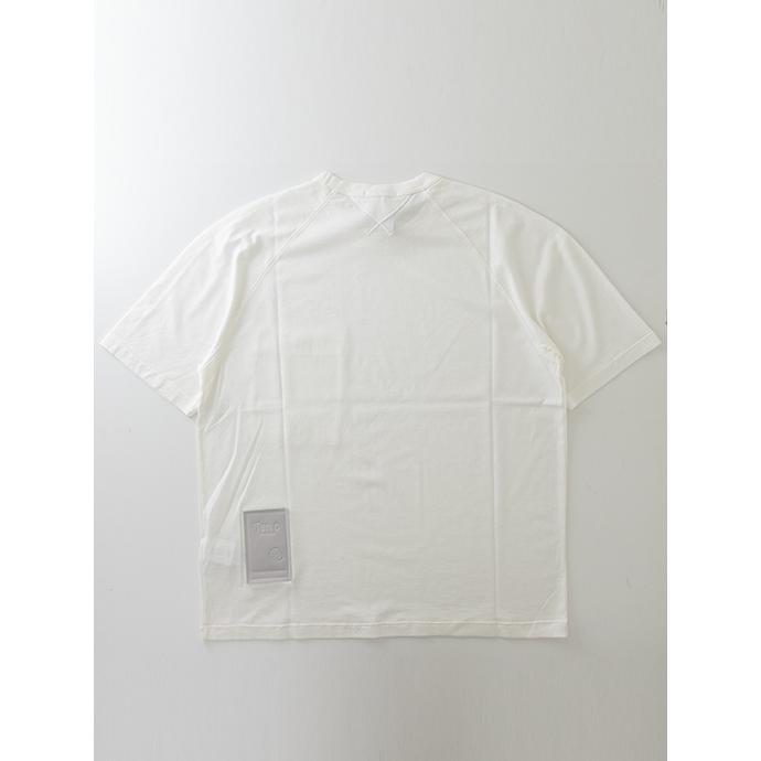 【30％OFF】テンシー Ten c ポケットTシャツ/半袖カットソー/MAKO COTTON JERSEY ホワイト ten500801 | Ten-C | 01