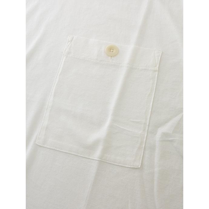 【30％OFF】テンシー Ten c ポケットTシャツ/半袖カットソー/MAKO COTTON JERSEY ホワイト ten500801 | Ten-C | 02