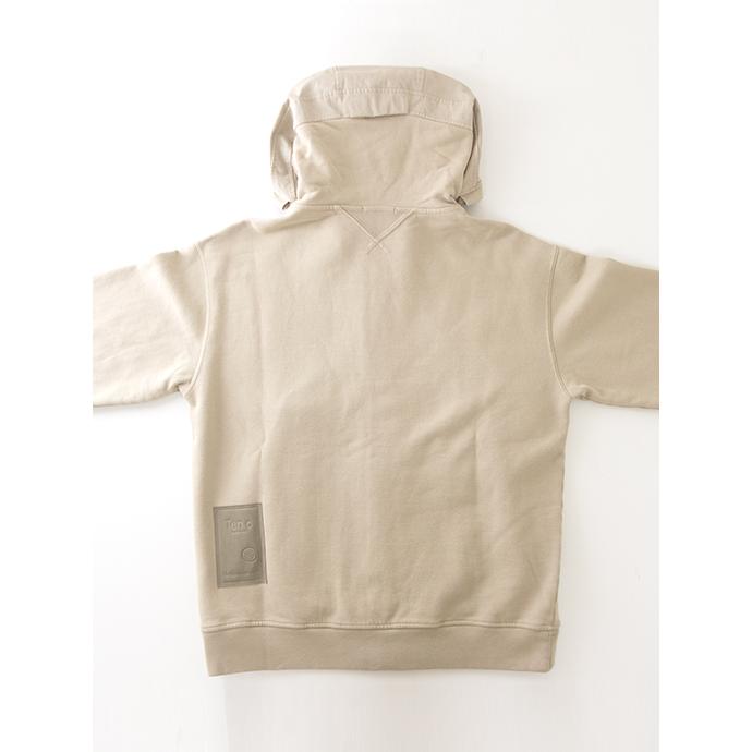 テンシー Ten c ジップアップスウェットフーディ カーキベージュ ten502001 | Ten-C | 01
