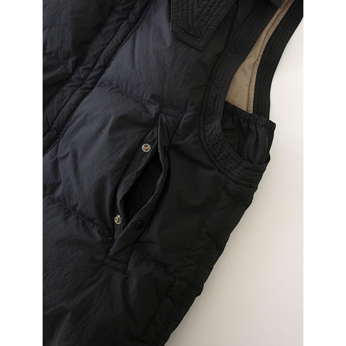 テンシー Ten c ダウンベスト/BOREAL DOWN VEST ブラック ten502004 | Ten-C | 06