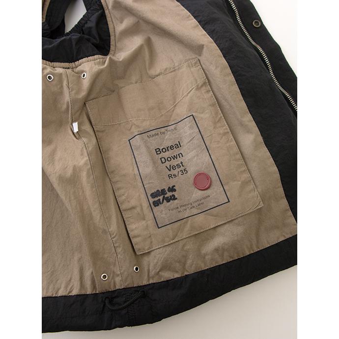 テンシー Ten c ダウンベスト/BOREAL DOWN VEST ブラック ten502004 | Ten-C | 08