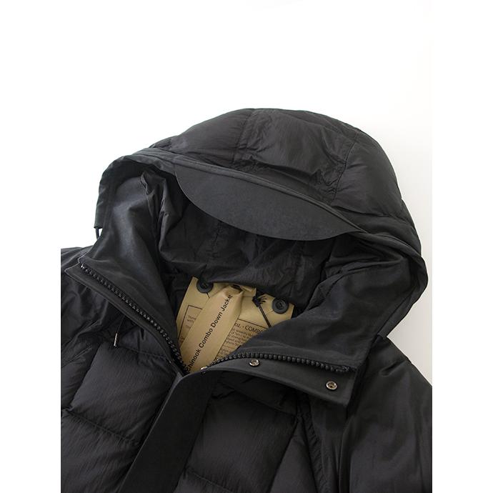 【20％OFF】テンシー Ten c 軽量ダウンジャケット/OJJ/Chinook Combo Down Jacket ブラック ten502005 | Ten-C | 11