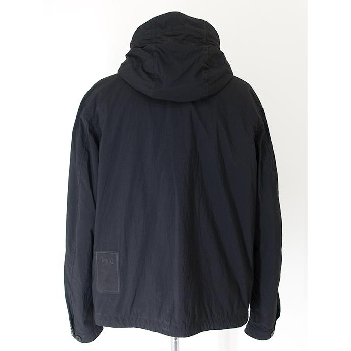 テンシー Ten c ナイロンジップフーディ/MID LAYER ブラック ten502006 | Ten-C | 02