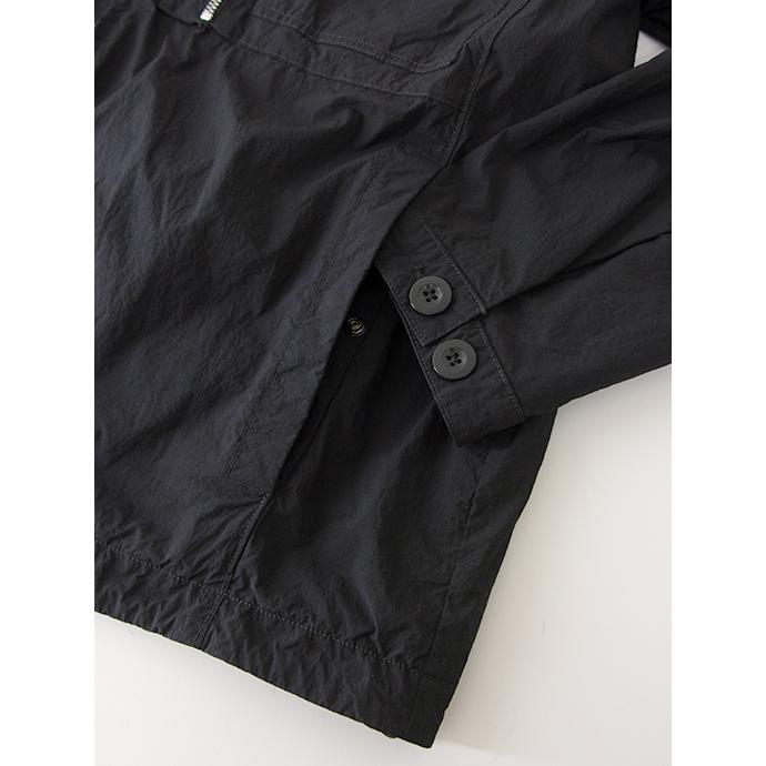 テンシー Ten c ナイロンジップフーディ/MID LAYER ブラック ten502006 | Ten-C | 07