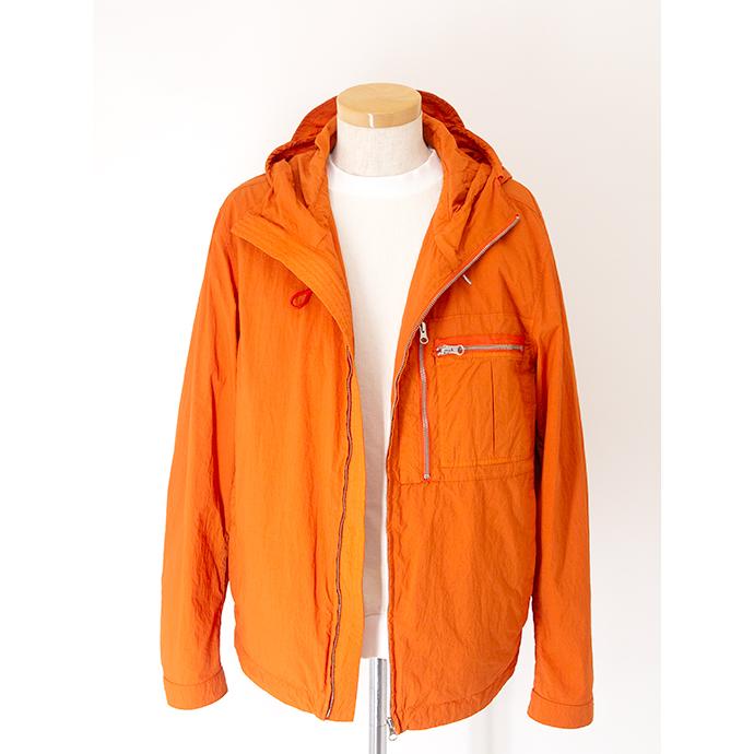 テンシー Ten c ナイロンジップフーディ/MID LAYER オレンジ ten502007 | Ten-C | 01