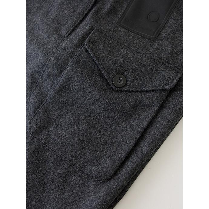 テンシー Ten c カーゴパンツ/フランネルウールナイロン ダークグレー ten502008 | Ten-C | 05