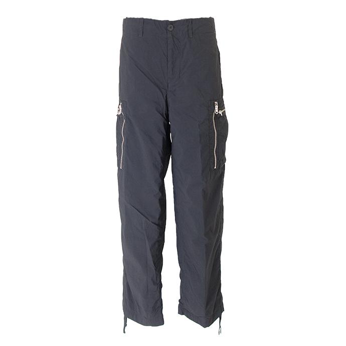 テンシー Ten c ワイドカーゴパンツ/高密度ナイロン ブラック ten502010 | Ten-C | 01