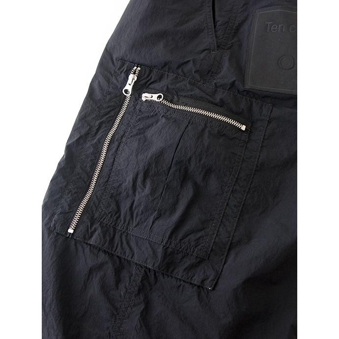 テンシー Ten c ワイドカーゴパンツ/高密度ナイロン ブラック ten502010 | Ten-C | 03