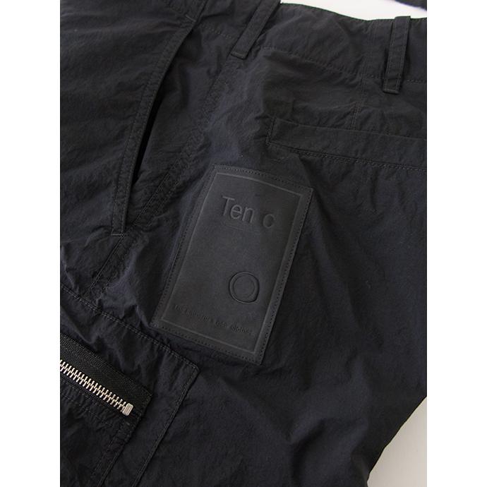 テンシー Ten c ワイドカーゴパンツ/高密度ナイロン ブラック ten502010 | Ten-C | 04
