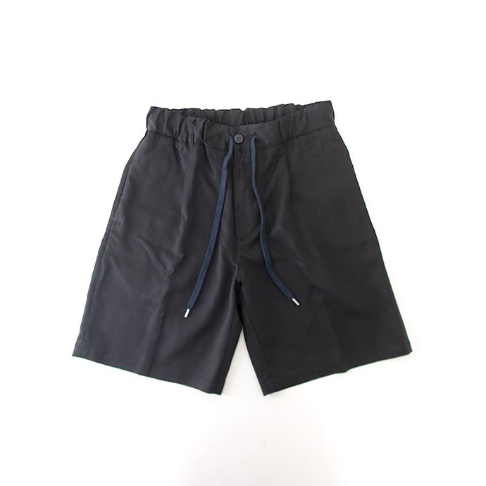 【30％OFF】ティントリア・マッテイ TINTORIA MATTEI ショートパンツ/セルロース イタリア製 ブラック tin500802 | TINTORIA MATTEI.954 | 01