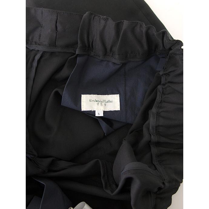 【30％OFF】ティントリア・マッテイ TINTORIA MATTEI ショートパンツ/セルロース イタリア製 ブラック tin500802 | TINTORIA MATTEI.954 | 05