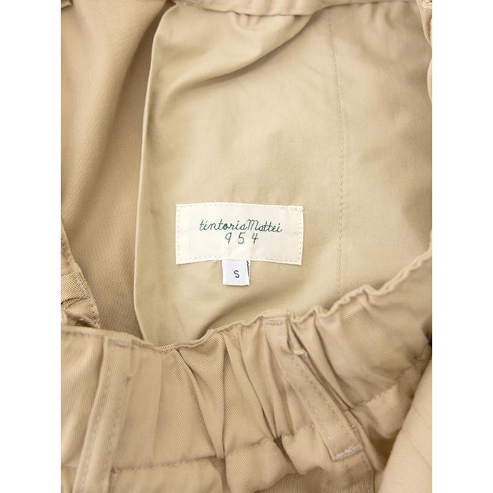 ティントリア・マッテイ TINTORIA MATTEI イージーパンツ イタリア製 カーキベージュ tin501402 | TINTORIA MATTEI.954 | 06