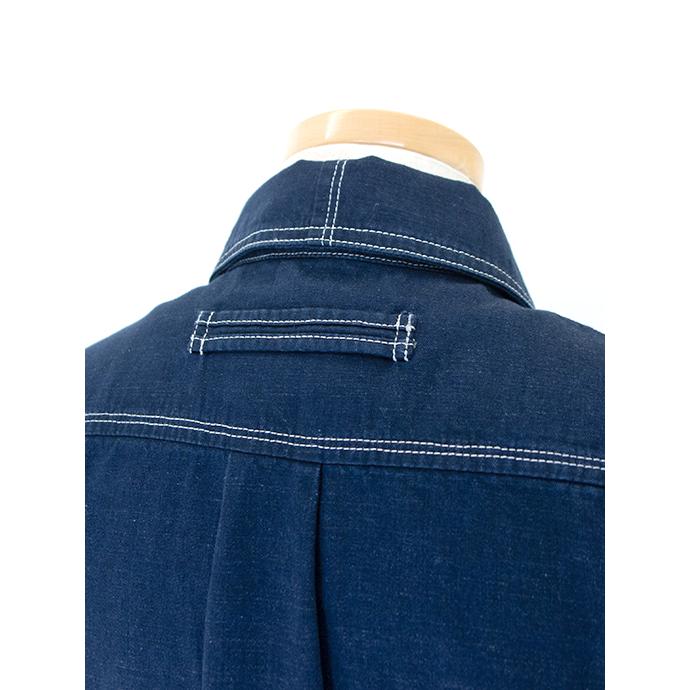 ティー・アール・シー TRC ワークシャツ/セルビッジデニム インクブルー trc520605 |  | 05