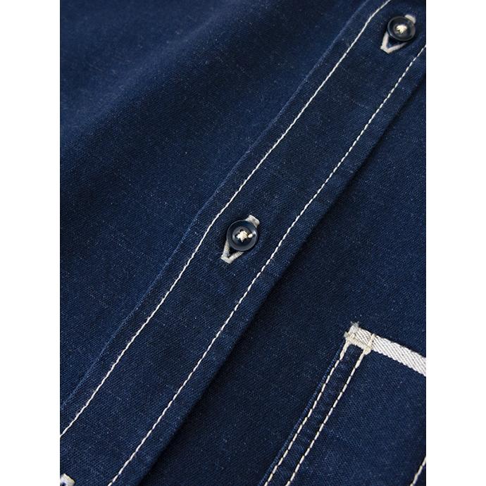 ティー・アール・シー TRC ワークシャツ/セルビッジデニム インクブルー trc520605 |  | 06