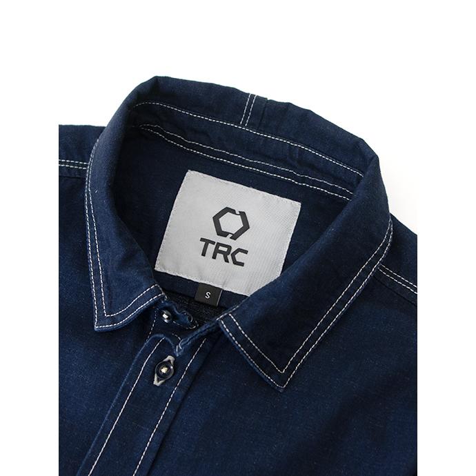 ティー・アール・シー TRC ワークシャツ/セルビッジデニム インクブルー trc520605 |  | 08