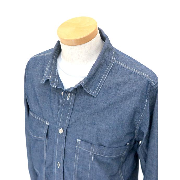 ティー・アール・シー TRC ワークシャツ/デニム ウォッシュドブルー trc520606 |  | 02