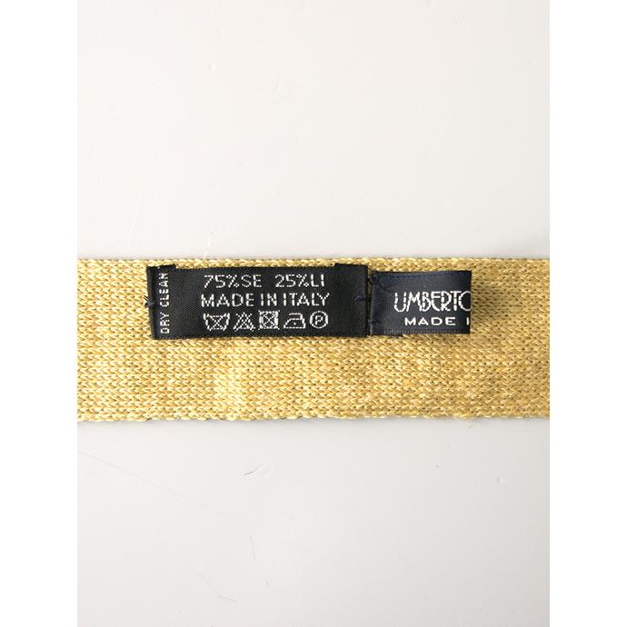 UMBERTO FORNARI/ウンベルト・フォルナリ/リバーシブルニットタイ/ベージュ×マスタード/umb421004 | ブランド登録なし | 02