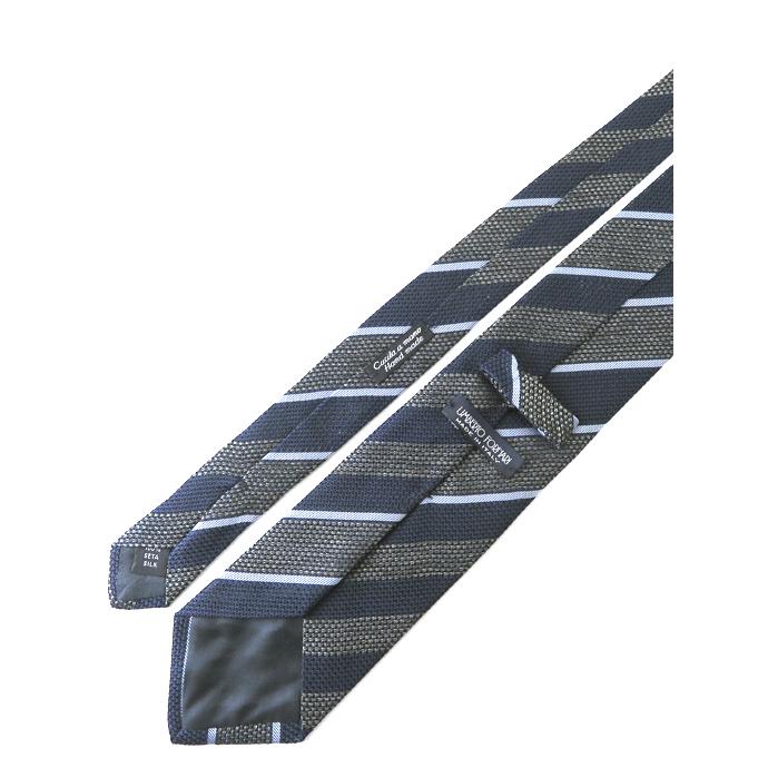 ウンベルト・フォルナリ UMBERTO FORNARI ネクタイ/シルク イタリア製 ネイビー×グリーン umb502402 | STEFANO CAU | 02