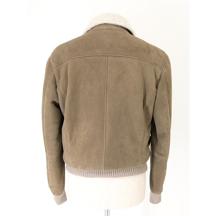 【40％OFF】Volfagli/ヴォルファッリ ムートンブルゾン トープ vol462001 | ブランド登録なし | 02