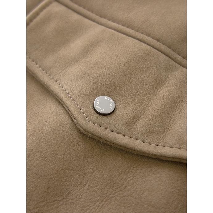 【40％OFF】Volfagli/ヴォルファッリ ムートンブルゾン トープ vol462001 | ブランド登録なし | 06