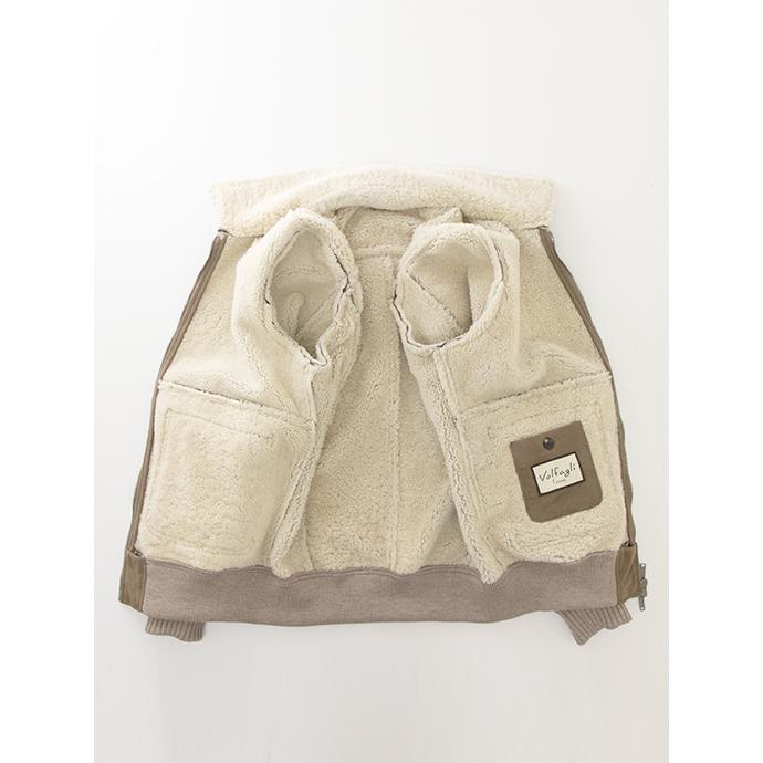 【40％OFF】Volfagli/ヴォルファッリ ムートンブルゾン トープ vol462001 | ブランド登録なし | 08