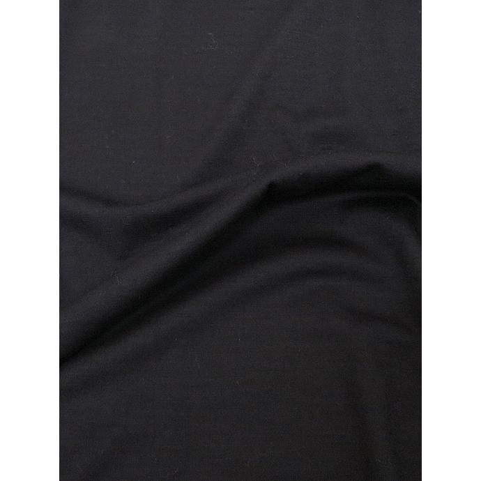 ボウ VOW ウールロングTシャツ/クルーネック/Super150sジャージー/洗濯可 ブラックネイビー vow462003 | ブランド登録なし | 02