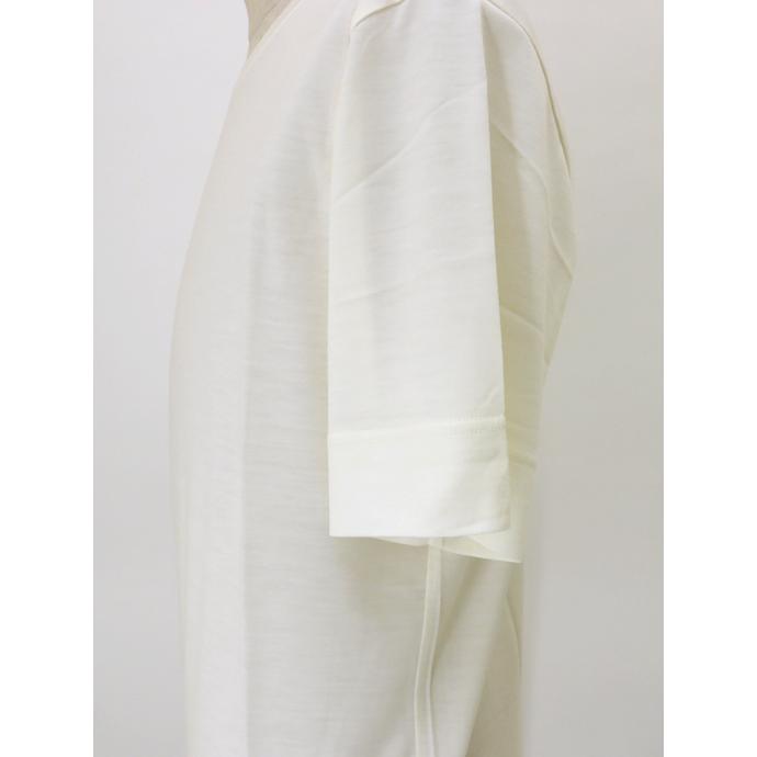 ボウ VOW ウールTシャツ/クルーネック/Super150sジャージー/洗濯可 日本製 オフホワイト vow520409 |  | 02