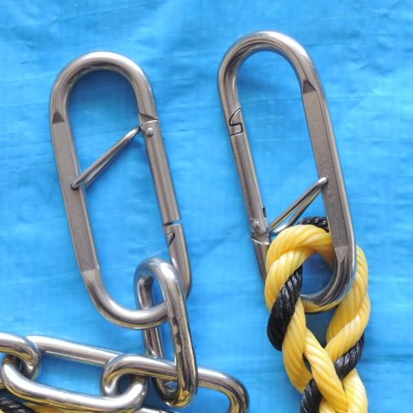 ロープフェンス　 出入口ロープ　調節可能　フック付　標識ロープ 9ｍｍ×9ｍ 　ガレージ 駐車場　進入禁止　トラロープ　簡単取付 |  | 04