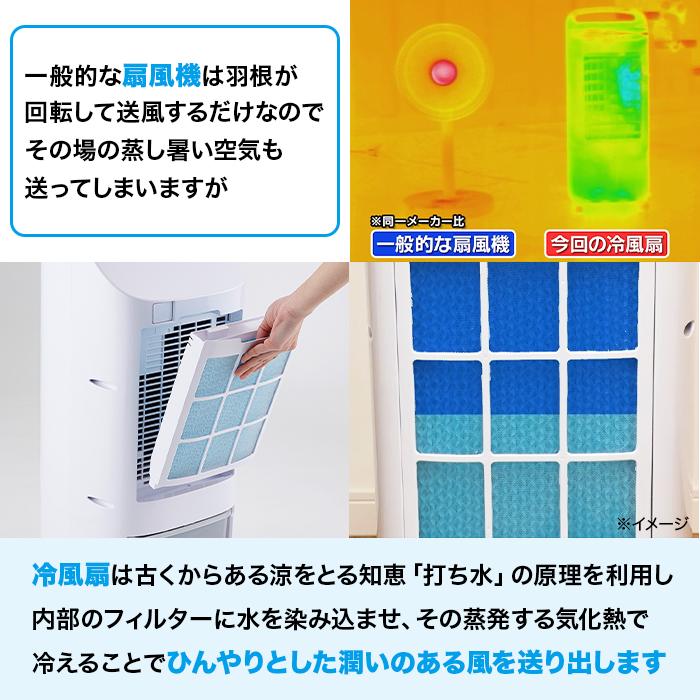 6月28日までクーポン利用で7300円引き】温冷風扇 じゅん散歩 テレ朝