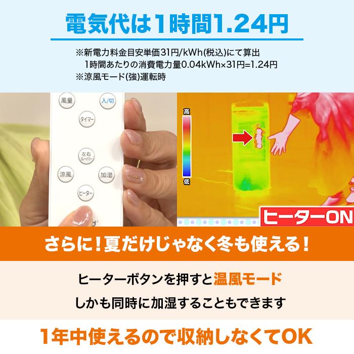 6月28日までクーポン利用で7300円引き】温冷風扇 じゅん散歩 テレ朝