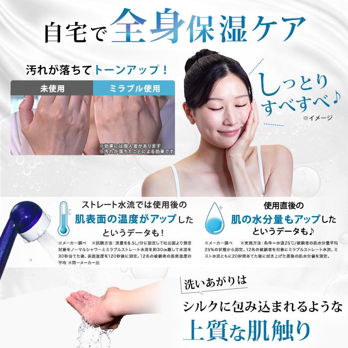 ミラブルプラス　シャワーヘッド 専用ボックス付き　新品未使用 ミラブル カラーズプラス 特別セット 通販をスクープしてみた