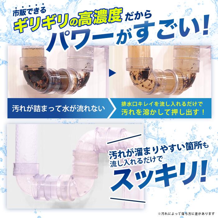 業務用カビ・ヌメリクリーナー【排水口キレイ プラス】大容量 通販