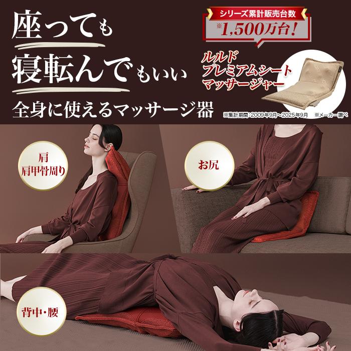 アテックス ルルド プレミアムシートマッサージャー じゅん散歩 テレビ