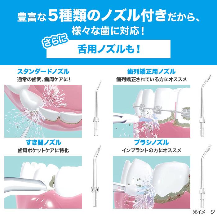 トゥースジェットDX じゅん散歩 テレビ朝日 テレ朝通販 ロッピング  パワフル水圧 口腔洗浄器の画像