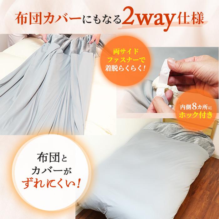 モリリン 速暖あったかオールインワン毛布&敷きパッド モリリン 速暖あったかオールインワン毛布&敷きパッド